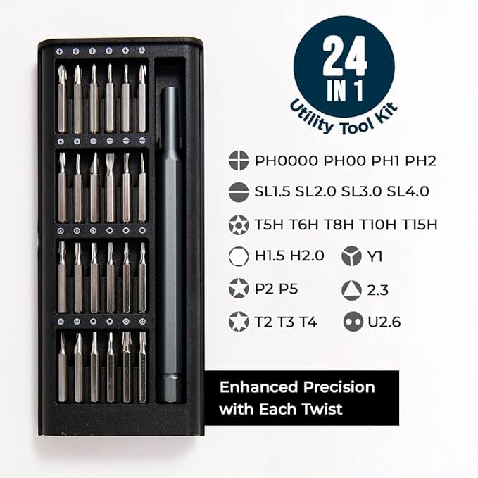 24-in-1 Precision Screwdriver Set – Professional Mini Repair Tool Kit